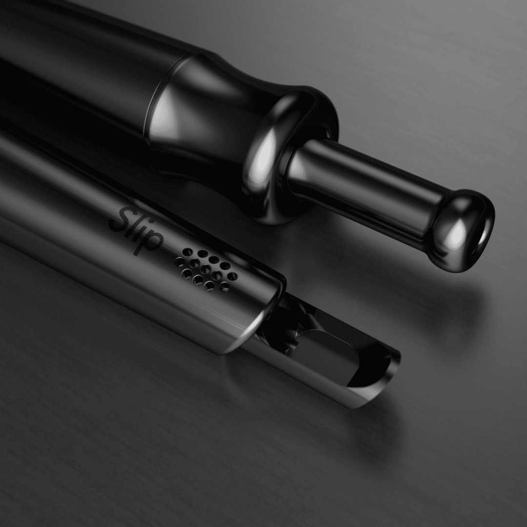 Black Color Steel Slip Straw