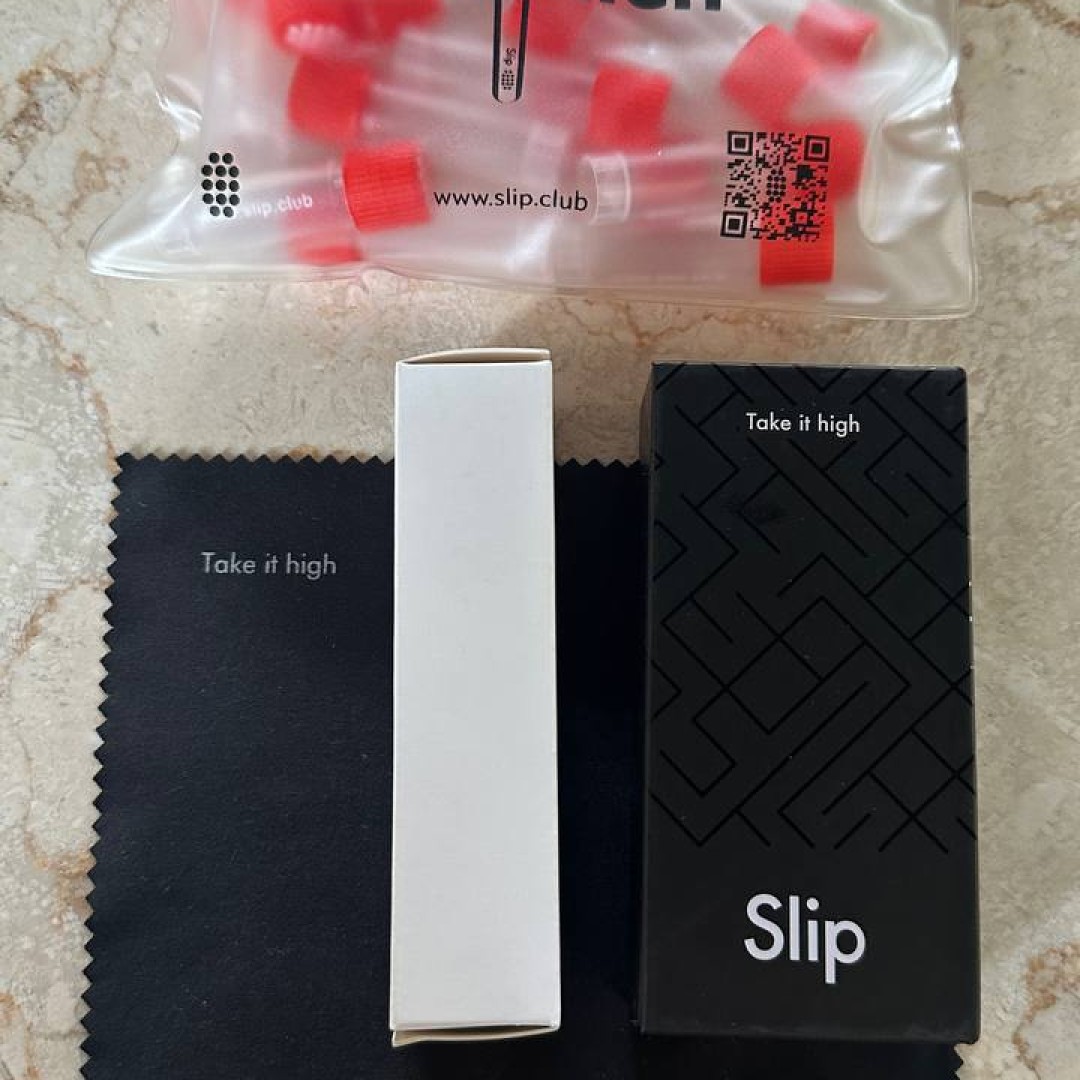 Gold Slip + Brown Pouch + Slip Vials