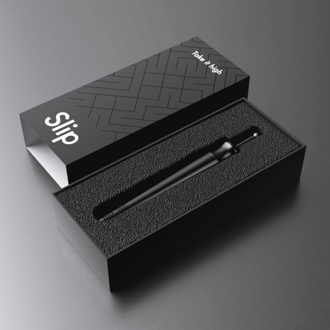 Black Color Steel Slip Straw