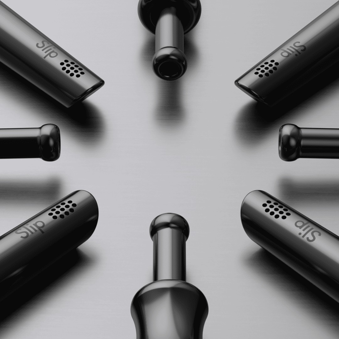 Black Color Steel Slip Straw