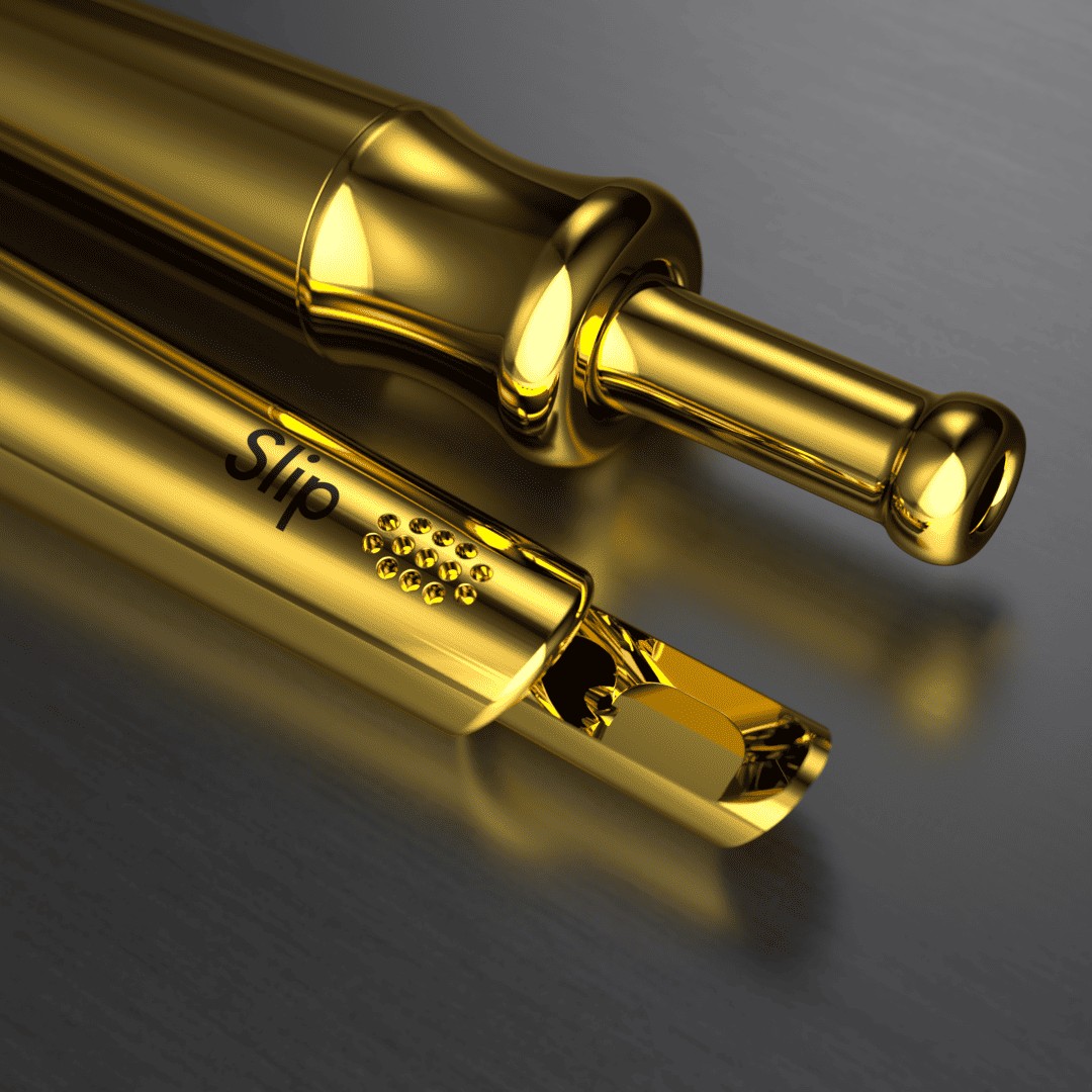 Silver Slip Yellow Gold-plated