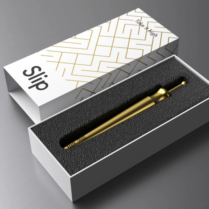 Gold Slip Straw