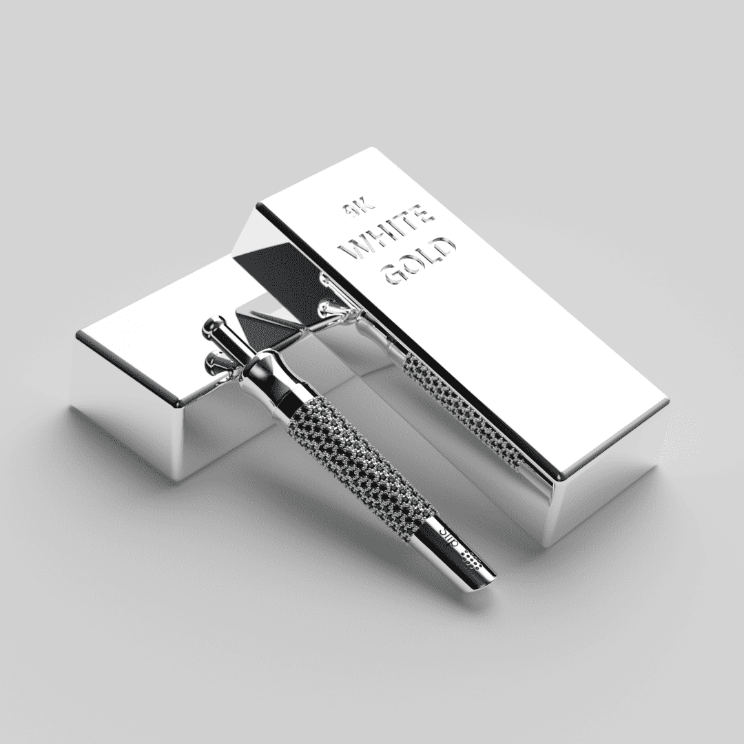 9k White Gold Slip with Diamonds 9k White Gold Slip with Diamonds